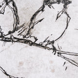 Waiting for spring II by Mercana Studio a Hand Embellished Textured Framed Canvas from Mercana - Luna Furniture