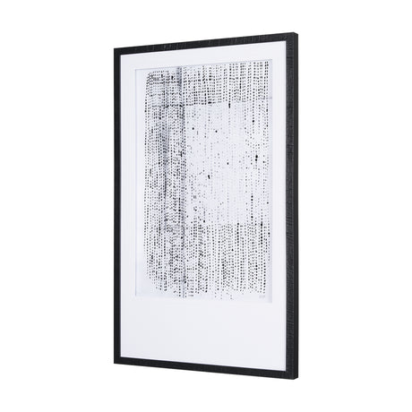 Dot Texture I by Mercana Studio a Hand Embellished Textured Framed Art Print Matted under Glass from Mercana - Luna Furniture