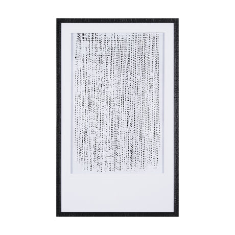 Dot Texture II by Mercana Studio a Hand Embellished Textured Framed Art Print Matted under Glass from Mercana - Luna Furniture