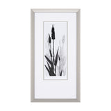 Floral Silhouette II by Mercana Studio Hand Embellished Textured Framed Art Print Matted under Glass from Mercana - Luna Furniture