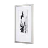 Floral Silhouette II by Mercana Studio Hand Embellished Textured Framed Art Print Matted under Glass from Mercana - Luna Furniture