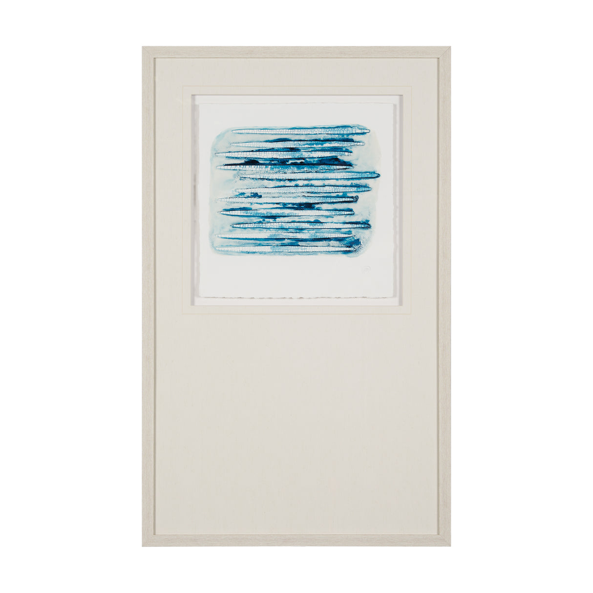 Calm River Blue I by Studio M a handmade Original Framed Artwork under Glass from Mercana - Luna Furniture