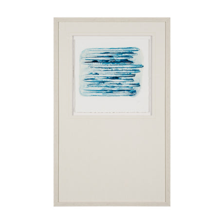 Calm River Blue I by Studio M a handmade Original Framed Artwork under Glass from Mercana - Luna Furniture