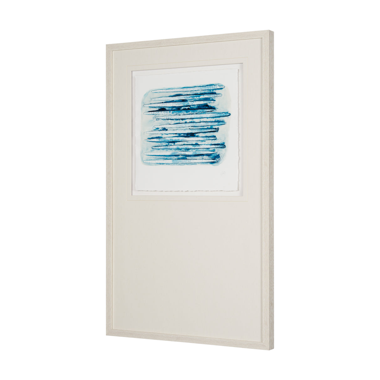 Calm River Blue I by Studio M a handmade Original Framed Artwork under Glass from Mercana - Luna Furniture