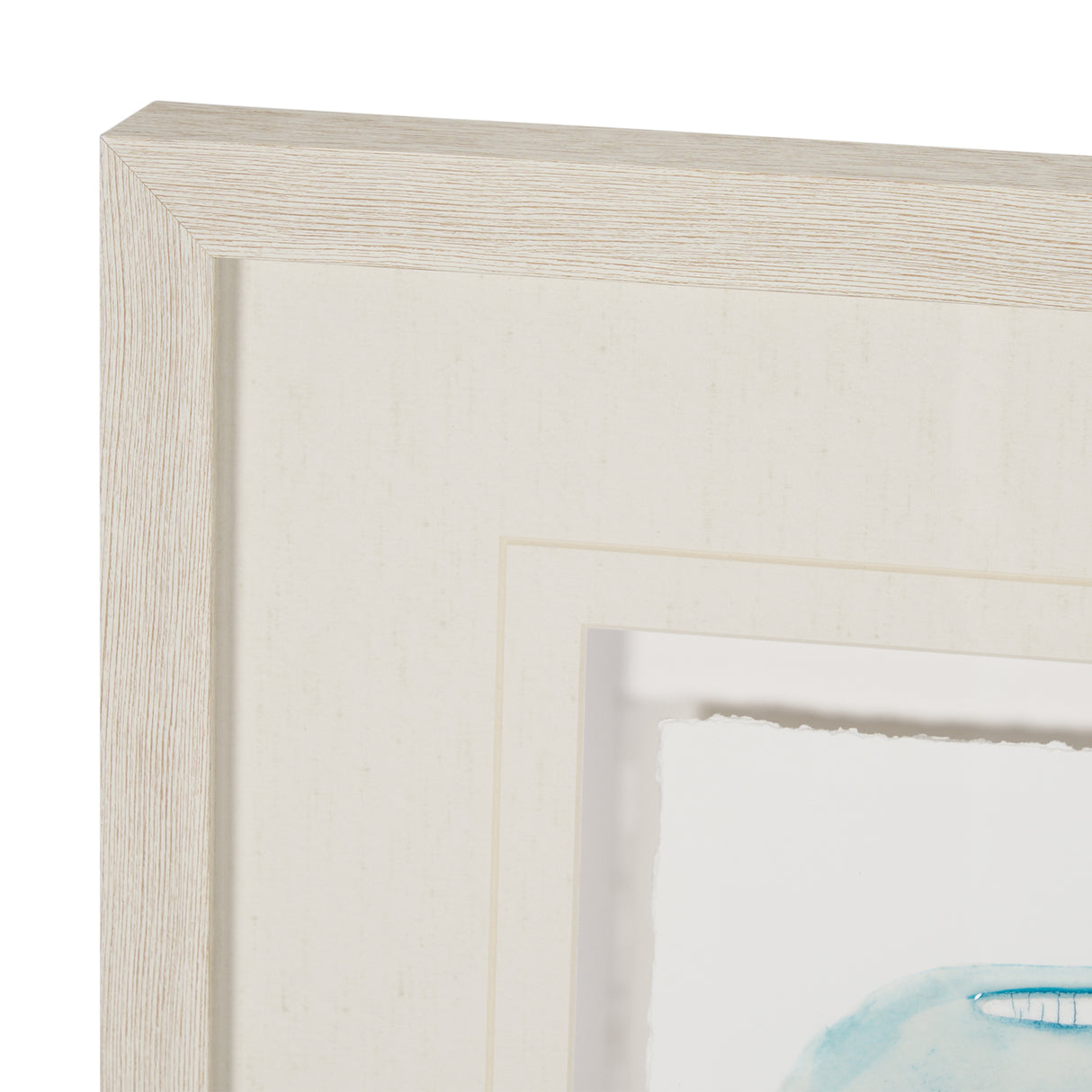 Calm River Blue I by Studio M a handmade Original Framed Artwork under Glass from Mercana - Luna Furniture