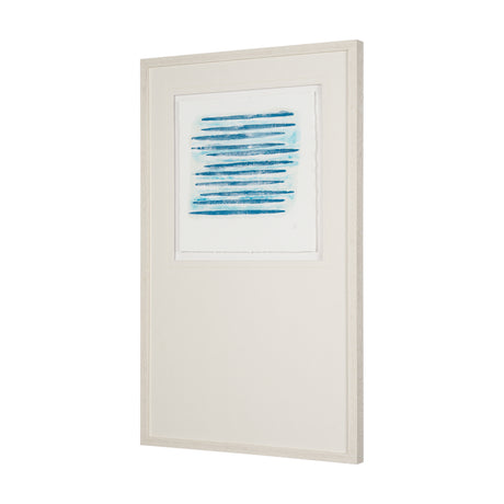Calm River Blue II by Studio M a handmade Original Framed Artwork under Glass from Mercana - Luna Furniture