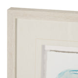 Calm River Blue II by Studio M a handmade Original Framed Artwork under Glass from Mercana - Luna Furniture