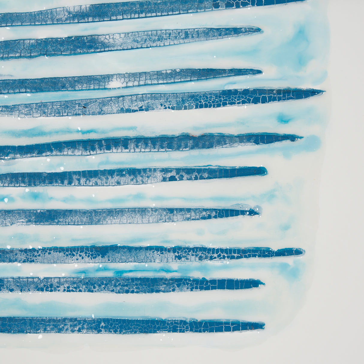 Calm River Blue II by Studio M a handmade Original Framed Artwork under Glass from Mercana - Luna Furniture