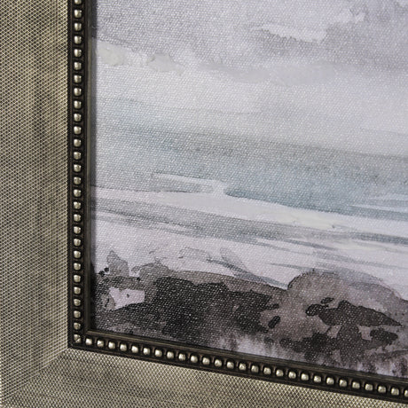 Seaside Vacation III by Mercana Studio a Hand Embellished Textured Framed Art Print from Mercana - Luna Furniture