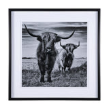 Highlands by Mercana Studio a Hand Embellished Textured Framed Photo Art Print Matted under Glass from Mercana - Luna Furniture