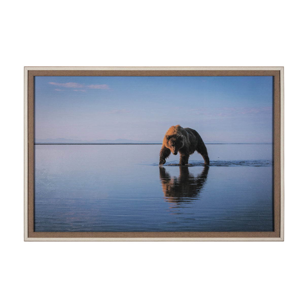 Walking my Walk by Mercana Studio a Hand Embellished Textured Framed Photo Art Print Matted under Gl from Mercana - Luna Furniture