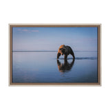 Walking my Walk by Mercana Studio a Hand Embellished Textured Framed Photo Art Print Matted under Gl from Mercana - Luna Furniture