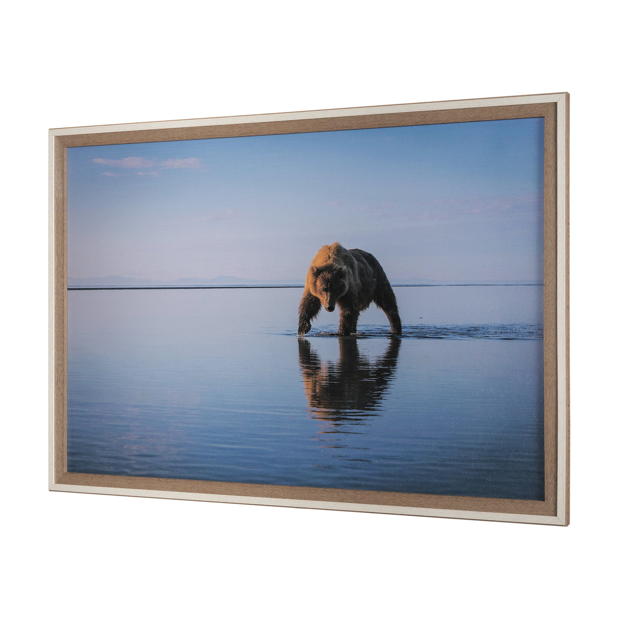 Walking my Walk by Mercana Studio a Hand Embellished Textured Framed Photo Art Print Matted under Gl from Mercana - Luna Furniture