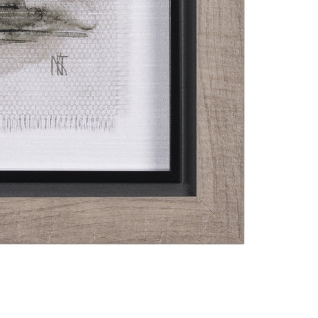 Seaside Vacation I by Mercana Studio a Hand Embellished Textured Framed Art Print from Mercana - Luna Furniture
