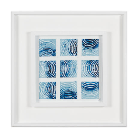 Ocean Sounds II by Studio M a handmade Original Framed Artwork under Glass from Mercana - Luna Furniture