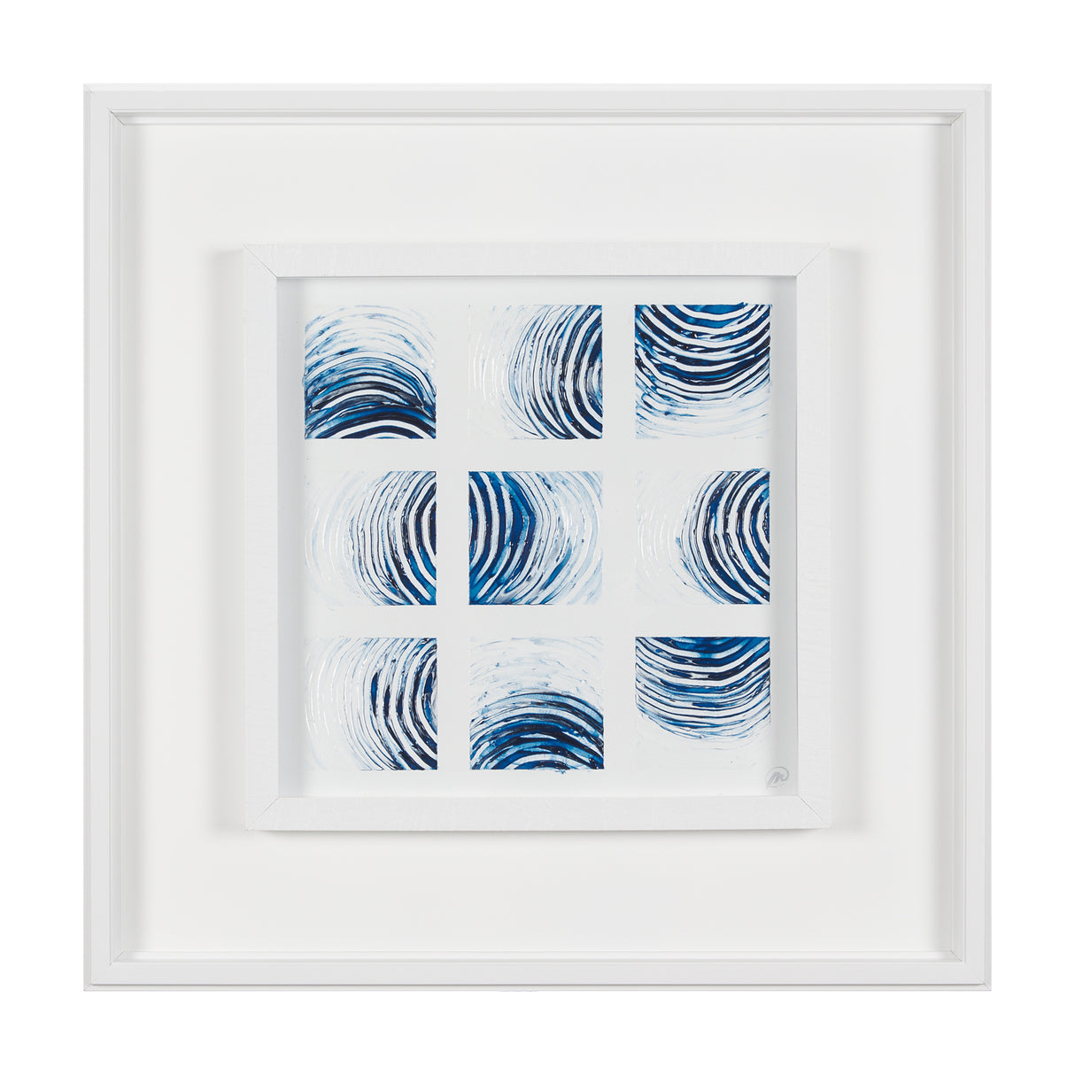 Ocean Sounds II by Studio M a handmade Original Framed Artwork under Glass from Mercana - Luna Furniture