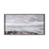 Seaside Vacation IV by Mercana Studio a Hand Embellished Textured Framed Art Print from Mercana - Luna Furniture