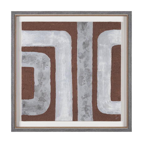 Retro Pipes I by Studio M a Framed handmade Original Artwork from Mercana - Luna Furniture