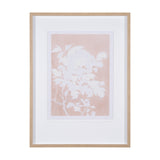 Flower Silhouette-Peony by Mercana Studio Hand Embellished Framed Art Print Matted under Glass from Mercana - Luna Furniture