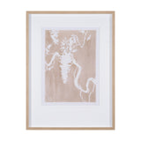 Flower Silhouette-Wisteria by Mercana Studio Hand Embellished Framed Art Print Matted under Glass from Mercana - Luna Furniture