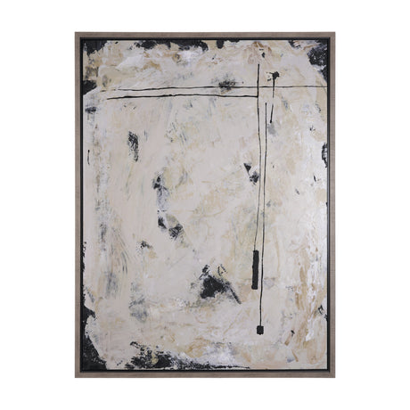 Clay II by Mercana Studio a Hand Embellished Textured Framed Canvas from Mercana - Luna Furniture