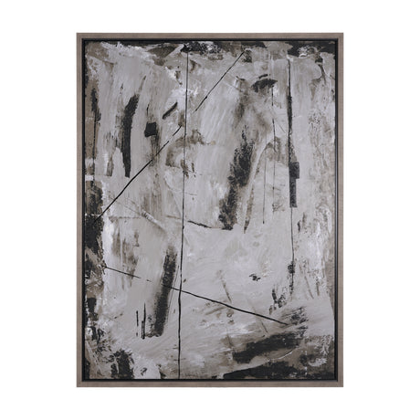Clay III by Mercana Studio a Hand Embellished Textured Framed Canvas from Mercana - Luna Furniture