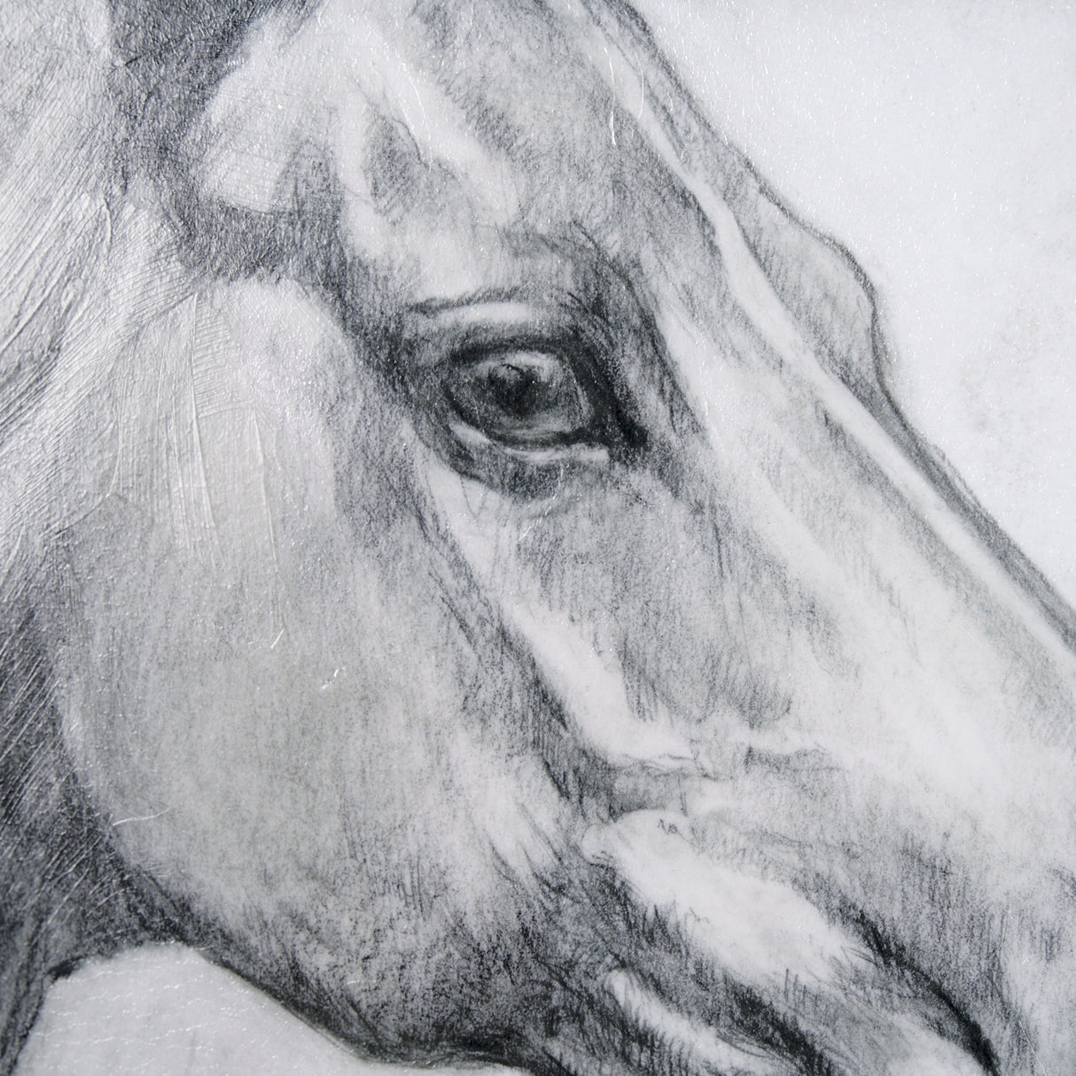 Running Horses (set of 3) by Mercana Studio a Hand Embellished Textured Framed Art Print from Mercana - Luna Furniture