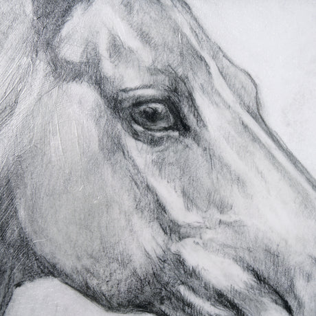 Running Horses (set of 3) by Mercana Studio a Hand Embellished Textured Framed Art Print from Mercana - Luna Furniture