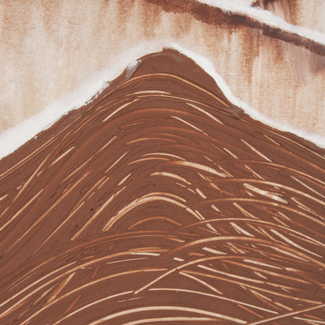 Red Rock View II by Studio M a handmade Original Framed 3D Textured Artwork under Glass from Mercana - Luna Furniture