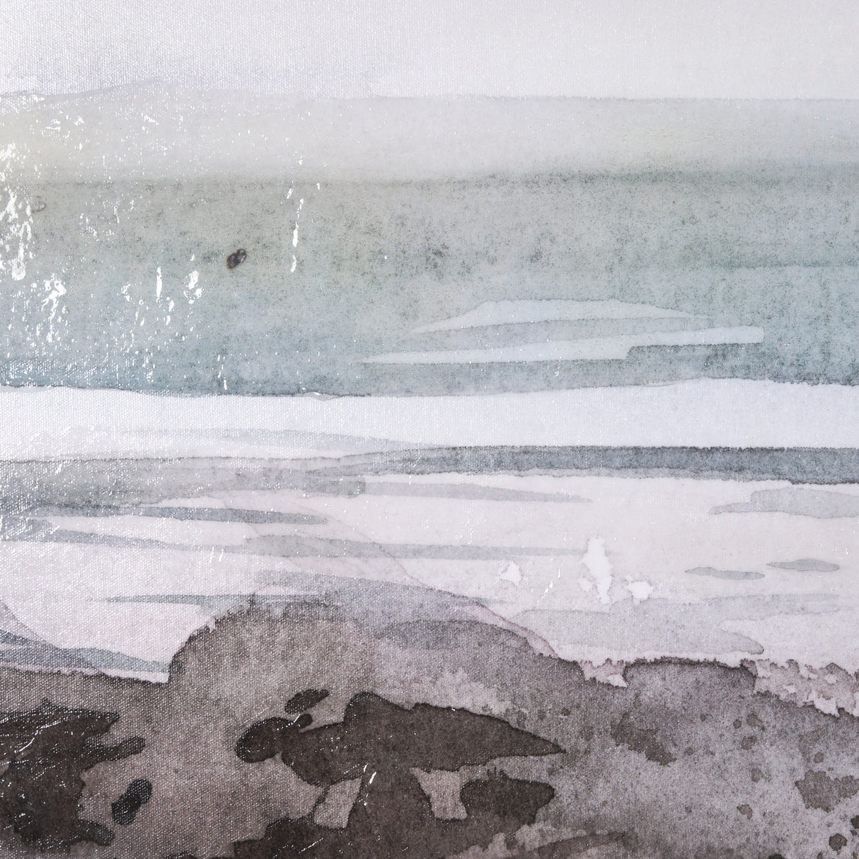 Seaside Vacation IV by Mercana Studio a Hand Embellished Textured Framed Art Print from Mercana - Luna Furniture
