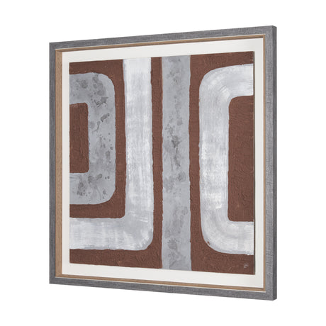 Retro Pipes II by Studio M a Framed handmade Original Artwork from Mercana - Luna Furniture