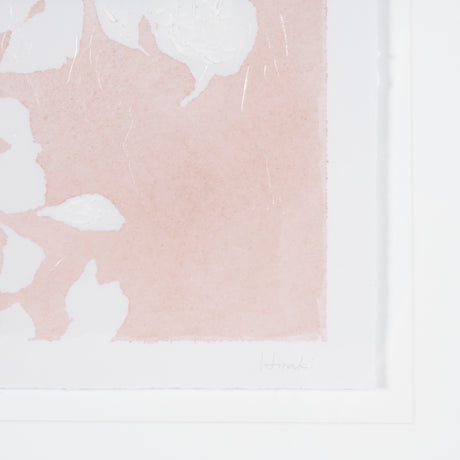 Flower Silhouette-Peony by Mercana Studio Hand Embellished Framed Art Print Matted under Glass from Mercana - Luna Furniture
