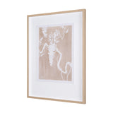 Flower Silhouette-Wisteria by Mercana Studio Hand Embellished Framed Art Print Matted under Glass from Mercana - Luna Furniture