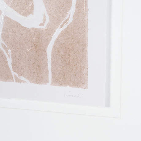 Flower Silhouette-Wisteria by Mercana Studio Hand Embellished Framed Art Print Matted under Glass from Mercana - Luna Furniture