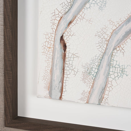 Blue Willow I by Studio M a Framed handmade Original Artwork from Mercana - Luna Furniture