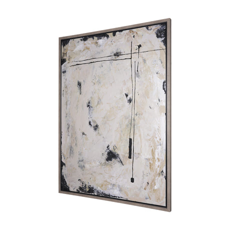 Clay II by Mercana Studio a Hand Embellished Textured Framed Canvas from Mercana - Luna Furniture