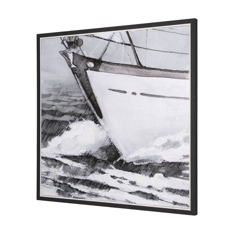 Seaside Vacation III by Mercana Studio a Hand Embellished Textured Framed Canvas from Mercana - Luna Furniture