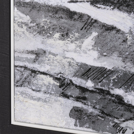 Seaside Vacation III by Mercana Studio a Hand Embellished Textured Framed Canvas from Mercana - Luna Furniture