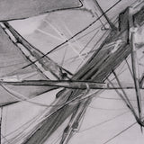 Tall Ship I by Mercana Studio a Hand Embellished Textured Framed Canvas from Mercana - Luna Furniture