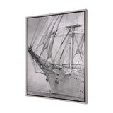Tall Ship II by Mercana Studio a Hand Embellished Textured Framed Canvas from Mercana - Luna Furniture