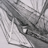 Tall Ship II by Mercana Studio a Hand Embellished Textured Framed Canvas from Mercana - Luna Furniture