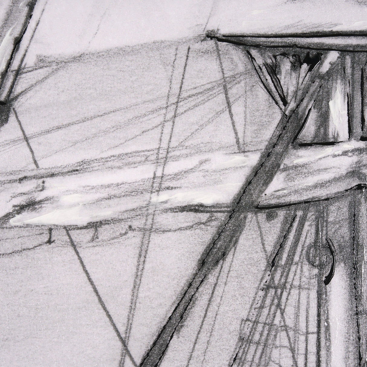 Tall Ship II by Mercana Studio a Hand Embellished Textured Framed Canvas from Mercana - Luna Furniture