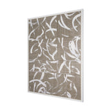 Woven Textile by Mercana Studio a Hand Embellished Textured Framed Canvas from Mercana - Luna Furniture