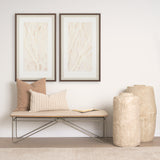 Jacklyn Brown Linen Square Decorative Pillow Cover from Mercana - Luna Furniture