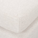 Halston Small Ottoman Oatmeal Performance Fabric from Mercana - Luna Furniture