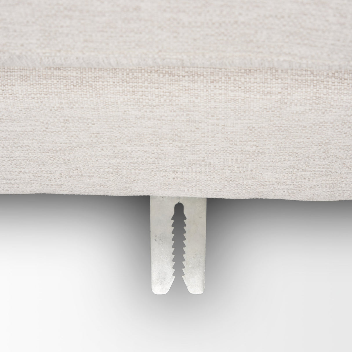 Halston Small Ottoman Oatmeal Performance Fabric from Mercana - Luna Furniture