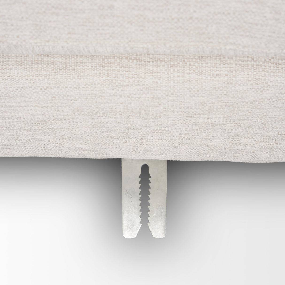 Halston Large Ottoman Oatmeal Performance Fabric from Mercana - Luna Furniture