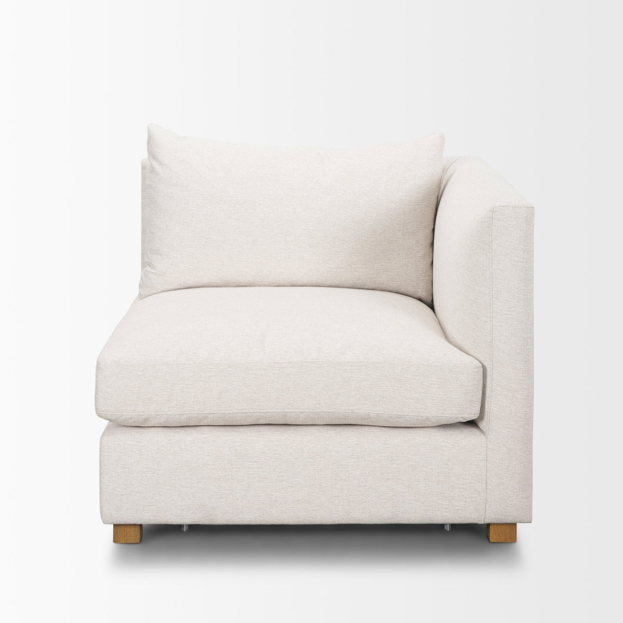 Halston Right Arm Sectional Piece Oatmeal Performance Fabric from Mercana - Luna Furniture