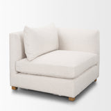 Halston Right Arm Sectional Piece Oatmeal Performance Fabric from Mercana - Luna Furniture