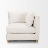 Halston Corner Sectional Piece Oatmeal Performance Fabric from Mercana - Luna Furniture